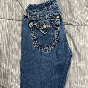 Miss me skinny jeans, 28/32.